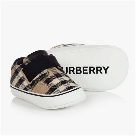 scarpe neonato burberry|Designer Baby Shoes .